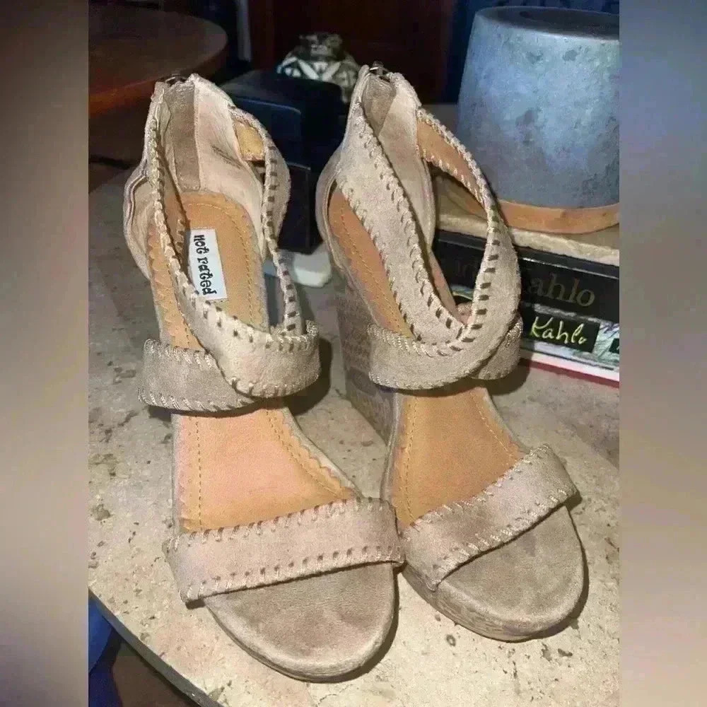 Not rated wedge sandal